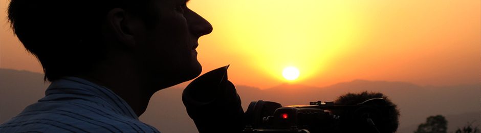 Filming in Nepal